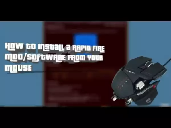 Video: How To Install A Free Rapid Fire Software For Your Mouse!! BEST